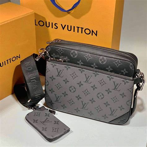 bolso louis vuitton hombre cafe|bandolera louis vuitton.